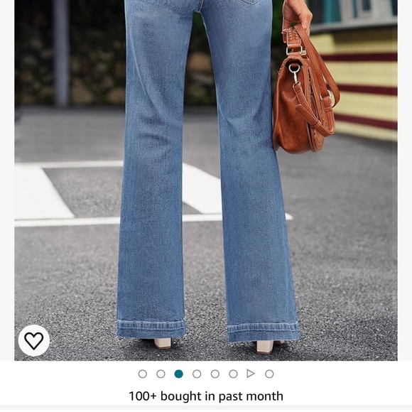 Wide leg jeans - Picture 3 of 13
